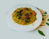 A picture of step 5 of Colorful masoor dhal multi veg koottu.