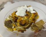 Sajtos krumplis szelet avagy rakott krumpli újragondolva 😉 recept fázis 6 fotója