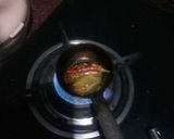 A picture of step 7 of Hare Matar ki daal.