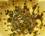 Foto del paso 9 de la receta Ensalada de pimientos y calabacines asados, con ali oli de tomates secos