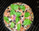 A picture of step 14 of Boerewors & BBQ Chicken Pizzas.