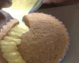 No Bake Lemon Egg tart (Pie Susu Lemon) - biscuits crust, no oven langkah memasak 8 foto