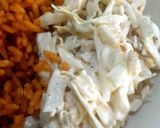 A picture of step 4 of Thousand Island Cabbage Salad.