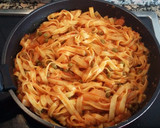 Foto del paso 8 de la receta: Tagliatelle en salsa casera de tomate con piña y pecorino