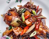 Foto langkah ke 5 dari resep Ayam Goreng Kecap & Kentang.