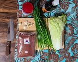 A picture of step 1 of Small Batch Kimchi.