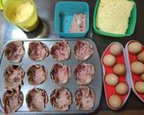 Foto langkah ke 2 dari resep Cheesy Keto Smoked Beef & Egg.
