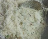 A picture of step 1 of Masala Idli.