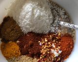 A picture of step 1 of Chatpati alou baigan ki bhujiya (Potatoes & brinjal).