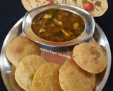 A picture of step 3 of Aloo Kachori Sabji.