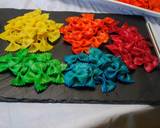 Rainbow spaghetti/pasta#familyfriendly recipe step 6 photo