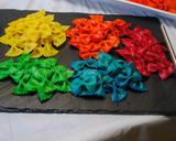 A picture of step 6 of Rainbow spaghetti/pasta#familyfriendly.