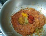 A picture of step 4 of Punjabi chhole.