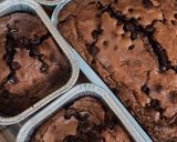 Foto langkah ke 5 dari resep Brownis panggang.