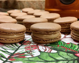 Foto del paso 10 de la receta: ⚜️Macarons chocolateados rellenos con crema de leche & avellanas ⚜️