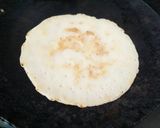 A picture of step 2 of Cheese Dhosa Sandwich.