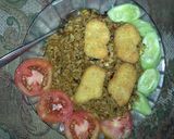 Foto langkah ke 8 dari resep Nasi Goreng Nugget.