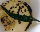 A picture of step 3 of Microwave mag dhokla.