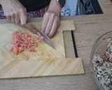 Foto del paso 3 de la receta: Aguacates rellenos de arroz y salmón