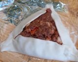 Foto del paso 2 de la receta: Empanadas árabes Fataye, Fatay, Sfija- con masa comprada