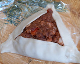 Foto del paso 2 de la receta: Empanadas árabes Fataye, Fatay, Sfija- con masa comprada