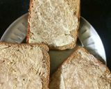 A picture of step 2 of Bombay toasty sandwich.
