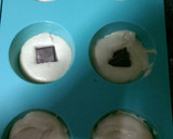 Foto del paso 4 de la receta: Mufins rellenos de chocolate