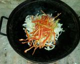 Foto del paso 3 de la receta: Sandwiches de chorizo de cerdo a la pomarola. "al disco de arado"