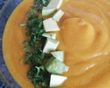 Foto del paso 8 de la receta: Crema de calabaza y zanahoria