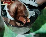 Foto langkah ke 1 dari resep 251. Brownies Coklat Keju Lumer.