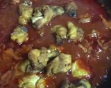 Gambar langkah 5 resipi Ayam Masak Merah.