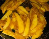 A picture of step 2 of Crispy Garlic potato wedges🥔🍽🧄.