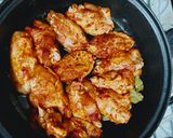 Foto del paso 4 de la receta: Arroz meloso con alitas de pollo 🐓🐔