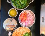 A picture of step 1 of Mixed vegitables Gravy Subzi.