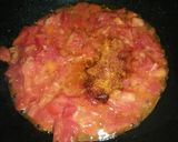 A picture of step 3 of Tamatay Anday😋🍳🍕.