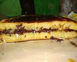 Foto langkah ke 9 dari resep Martabak coklat keju teplon anti gagal.