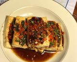 A picture of step 2 of Towards the End of the Month Menu (Part One)Tofu in Soy Sauce.