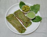 Spinach moong dal chilla recipe step 4 photo