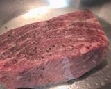 A picture of step 2 of Roast beef without roasting.