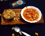 अखरोट पपीता हलवा (Akhrot papita halwa recipe in hindi) रेसिपी चरण 4 फोटो