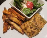Foto del paso 4 de la receta: Salmón con salsa pesto