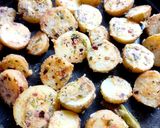 A picture of step 10 of Crispy cheese potato (baby potato with cornflour).