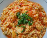 Foto langkah ke 8 dari resep Tumis Tomat Telur Ala Cina- Fancie Chao Tan/Xihongshi Chao Jidan.