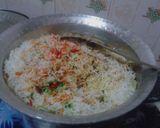 A picture of step 2 of Tandoori biryani.