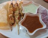 A picture of step 3 of Afghani Malai Boti.