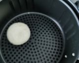Gambar langkah 4 resipi Roti poket kacang air fryer.
