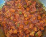 A picture of step 3 of Mango pickle.