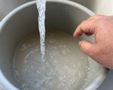 A picture of step 1 of Instant Pot Arroz Caldo (Lugaw).