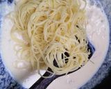 รูปขั้นตอนการทำที่ 5 ของ สปาเกตตี้​คาโบนาร่า​ (แบบง่าย)​
