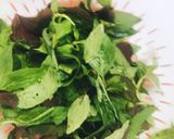 Hình bước làm 2 của món Gỏi gà măng cụt